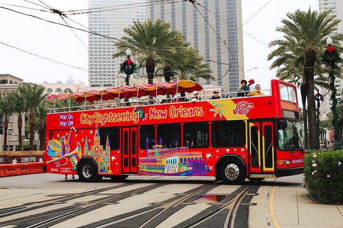 New Orleans City Tours Double-Decker Bus