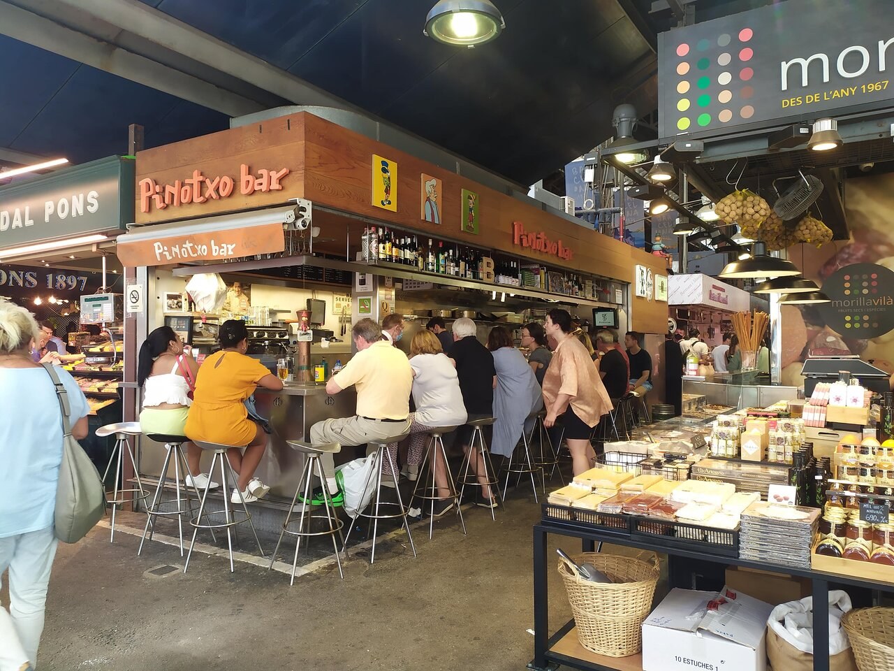 La Boqueria Market Secret Lunch at Pinotxo Bar