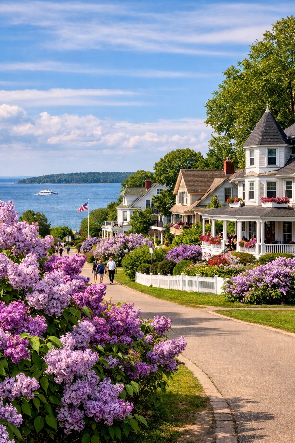 Lilac Festival (May) — Island-Wide Celebration & Private Garden Tours