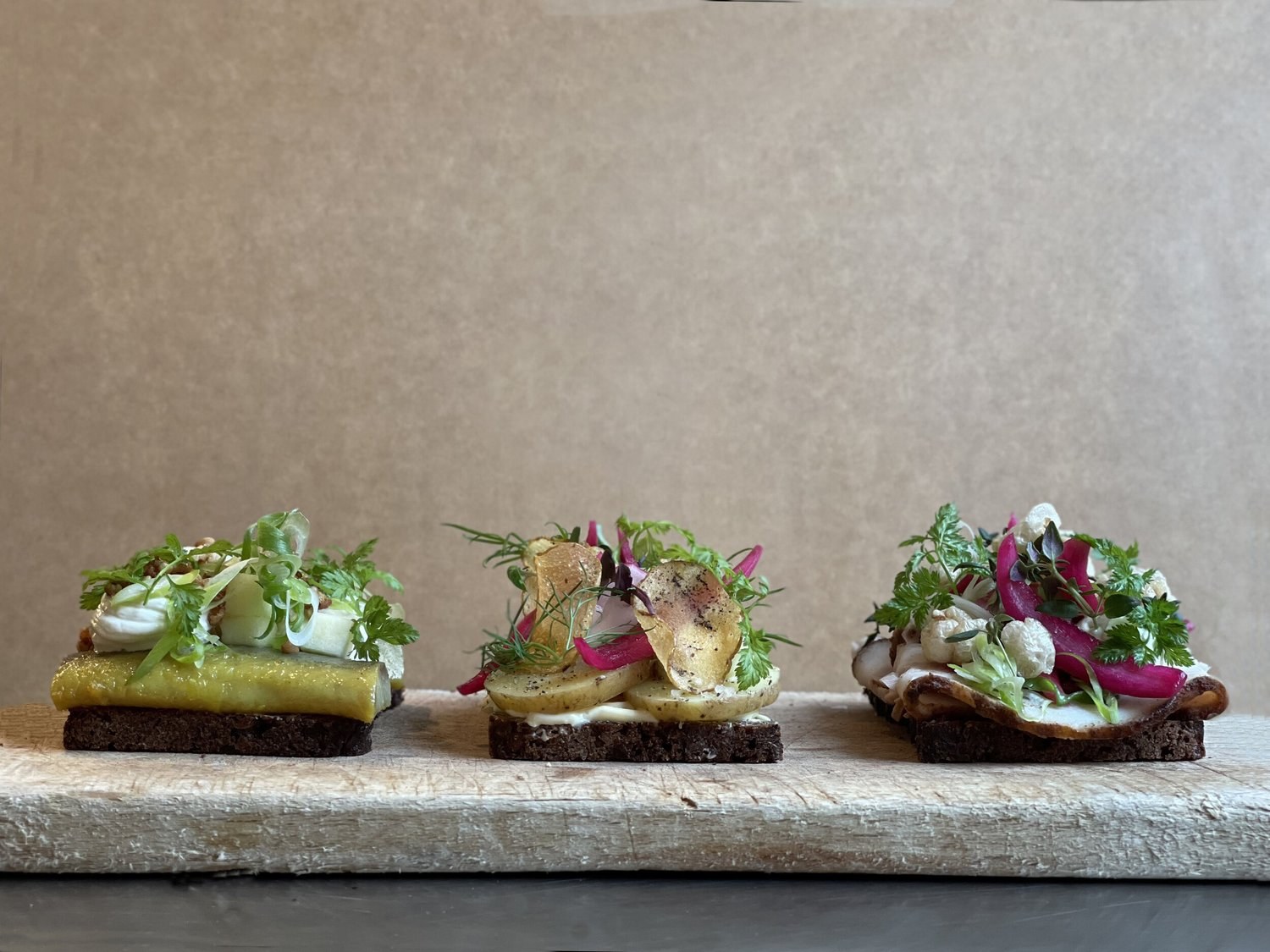 Smørrebrød at Oskar Davidsen (Traditional Danish Open Sandwiches)