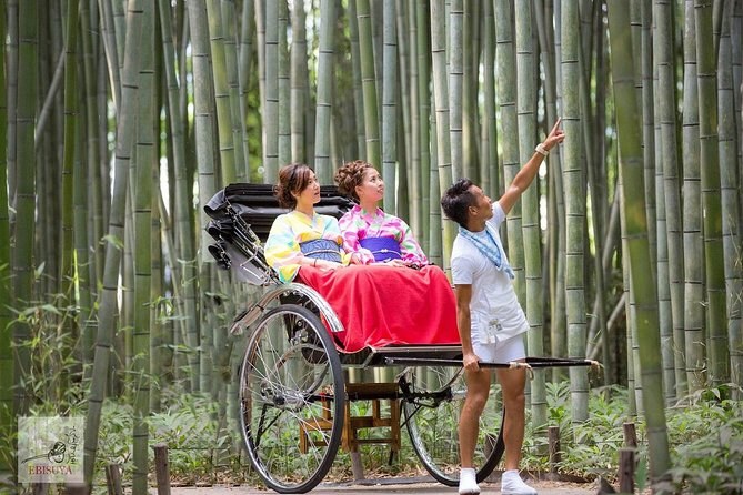 Arashiyama Sagano Rickshaw Ride Through Forest Paths