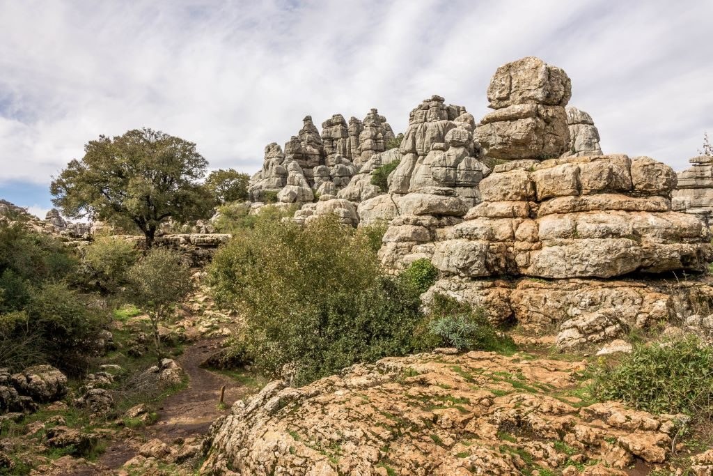 Antequera's El Torcal Geological Park - Karstlandscape Hiking