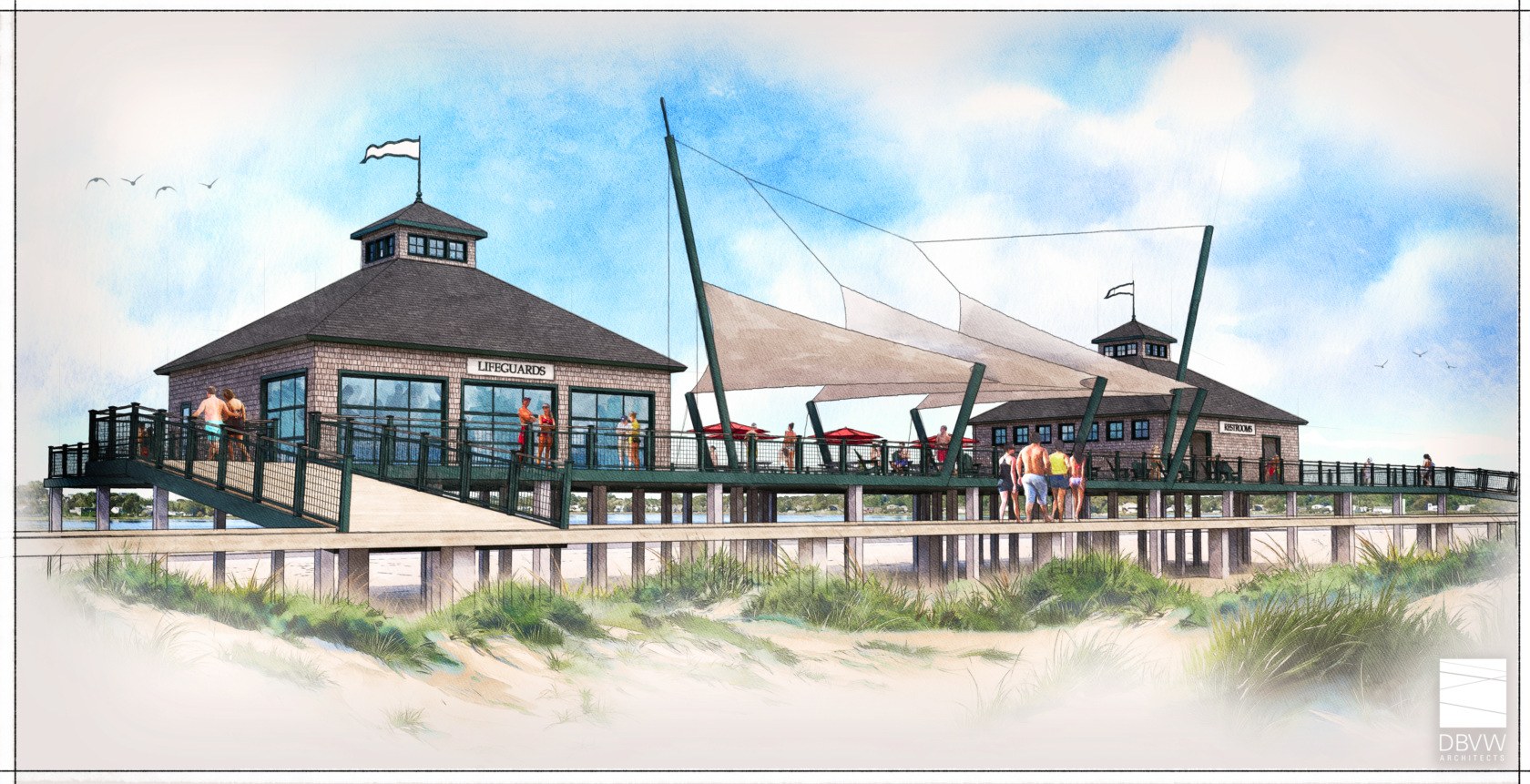 Easton's Beach Pavilion & The Comprehensive High School Historic District Walk