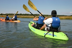 Kayaking through Great Bay (Guided Eco-Tours)