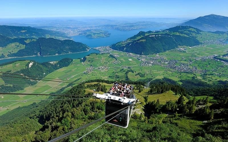 Stanserhorn Aerial Ropeway & Two-Deck Cable Car