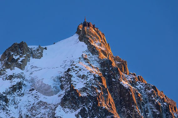 Aiguille du Midi Sunrise Expedition via Cable Car
