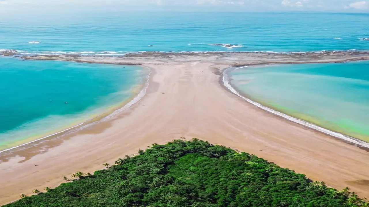 Uvita Marino Ballena National Park - Whale Tail Sandbar