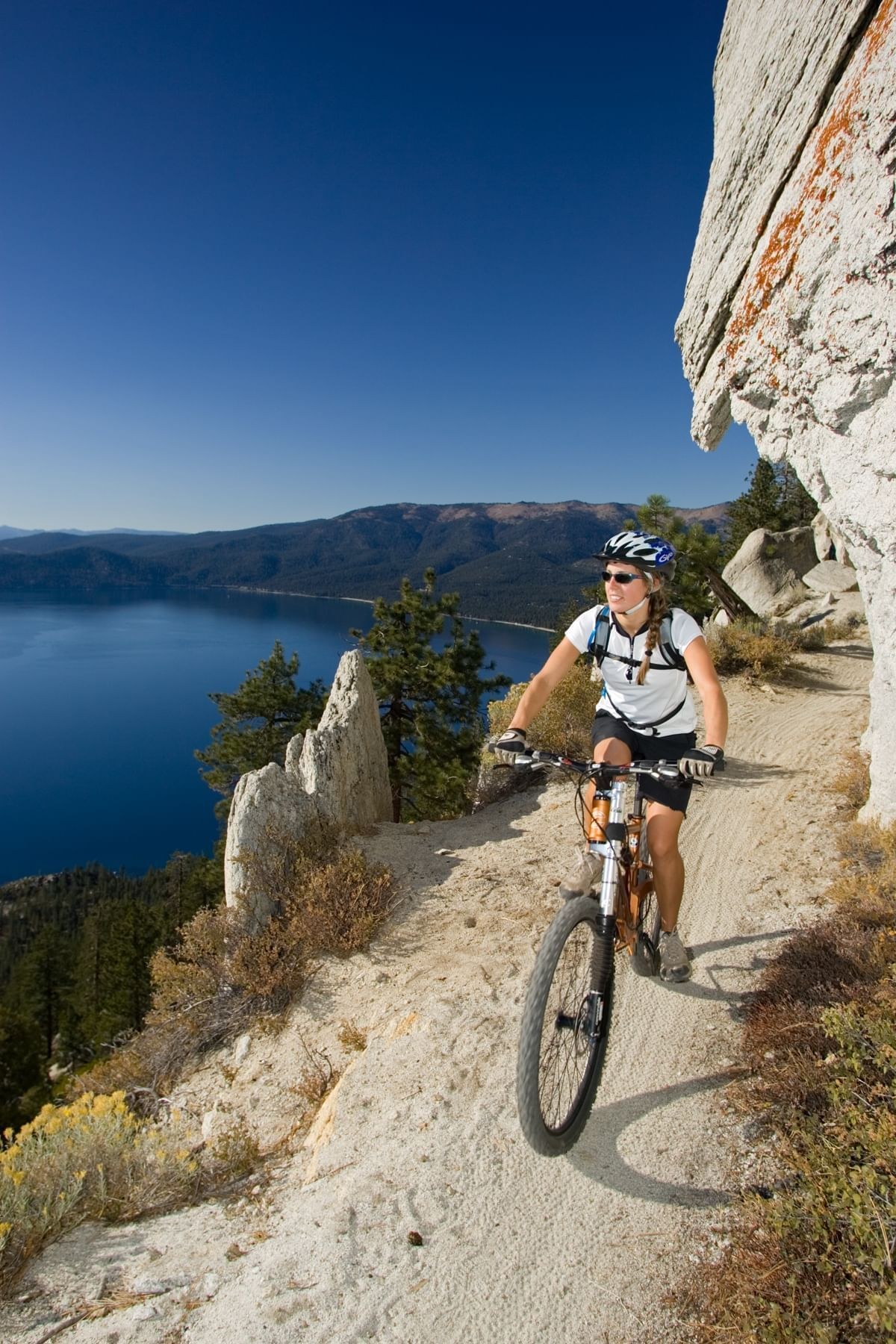 Flume Trail Bike + Beer at Tahoe Brewing Company