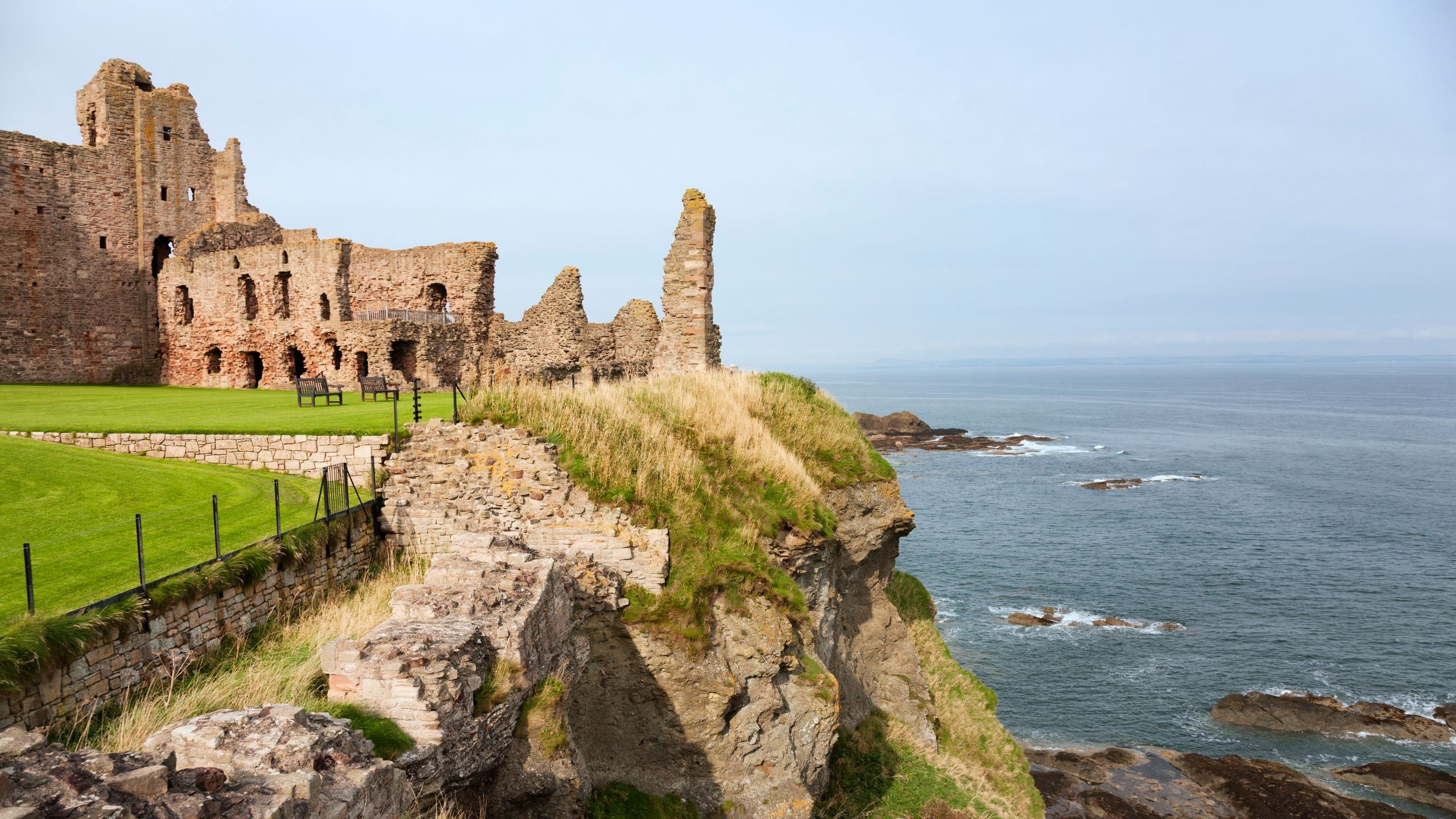 Tantallon Castle Dramatic Clifftop Ruins