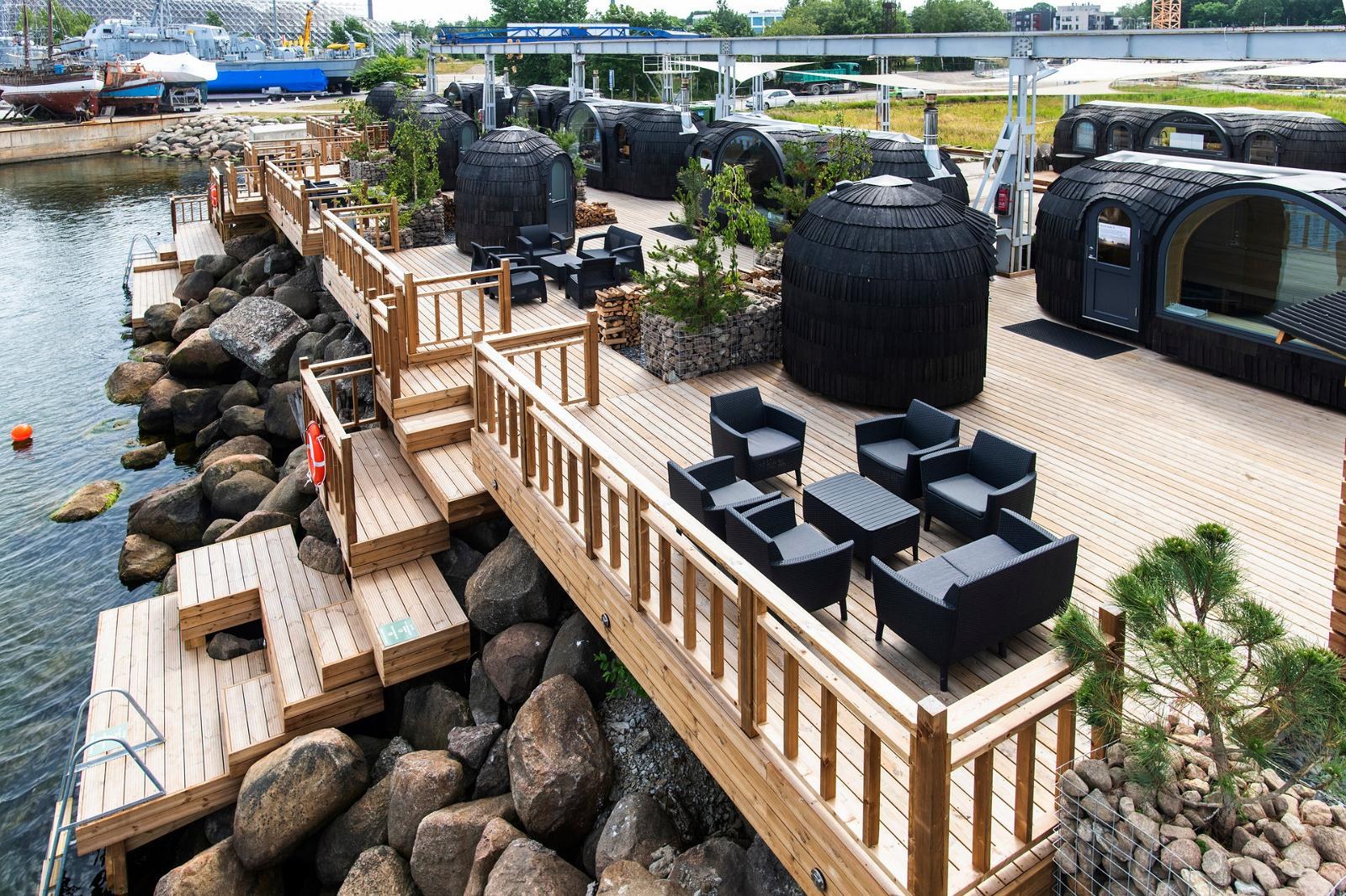 Noa Residents Rooftop Sauna Experience