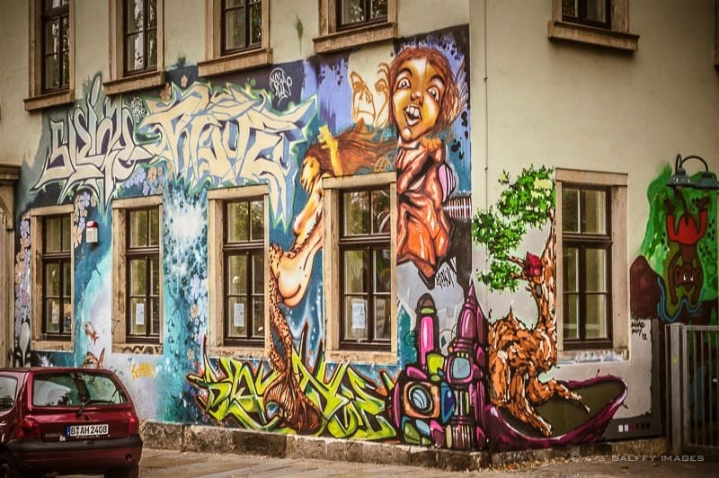 Neustadt Kunsthofpassage (Street Art & Independent Gallery Complex)