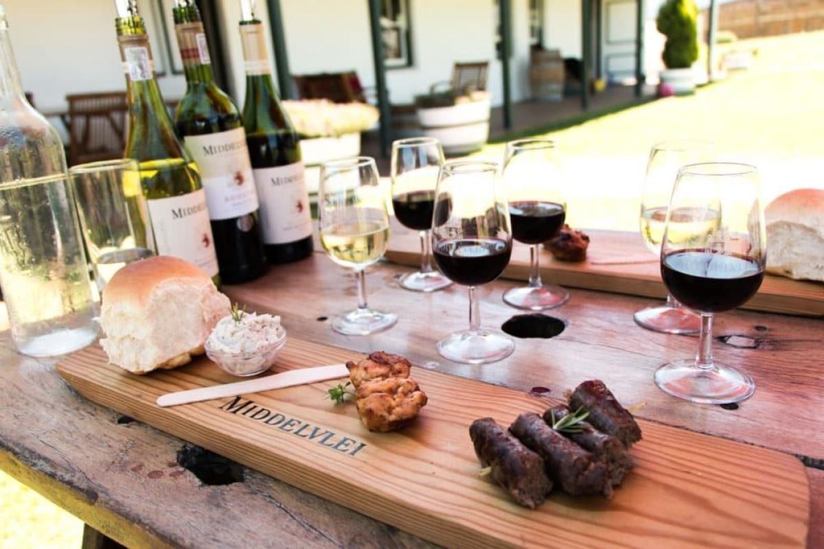 Middelvlei Estate Wine Pairing Experience
