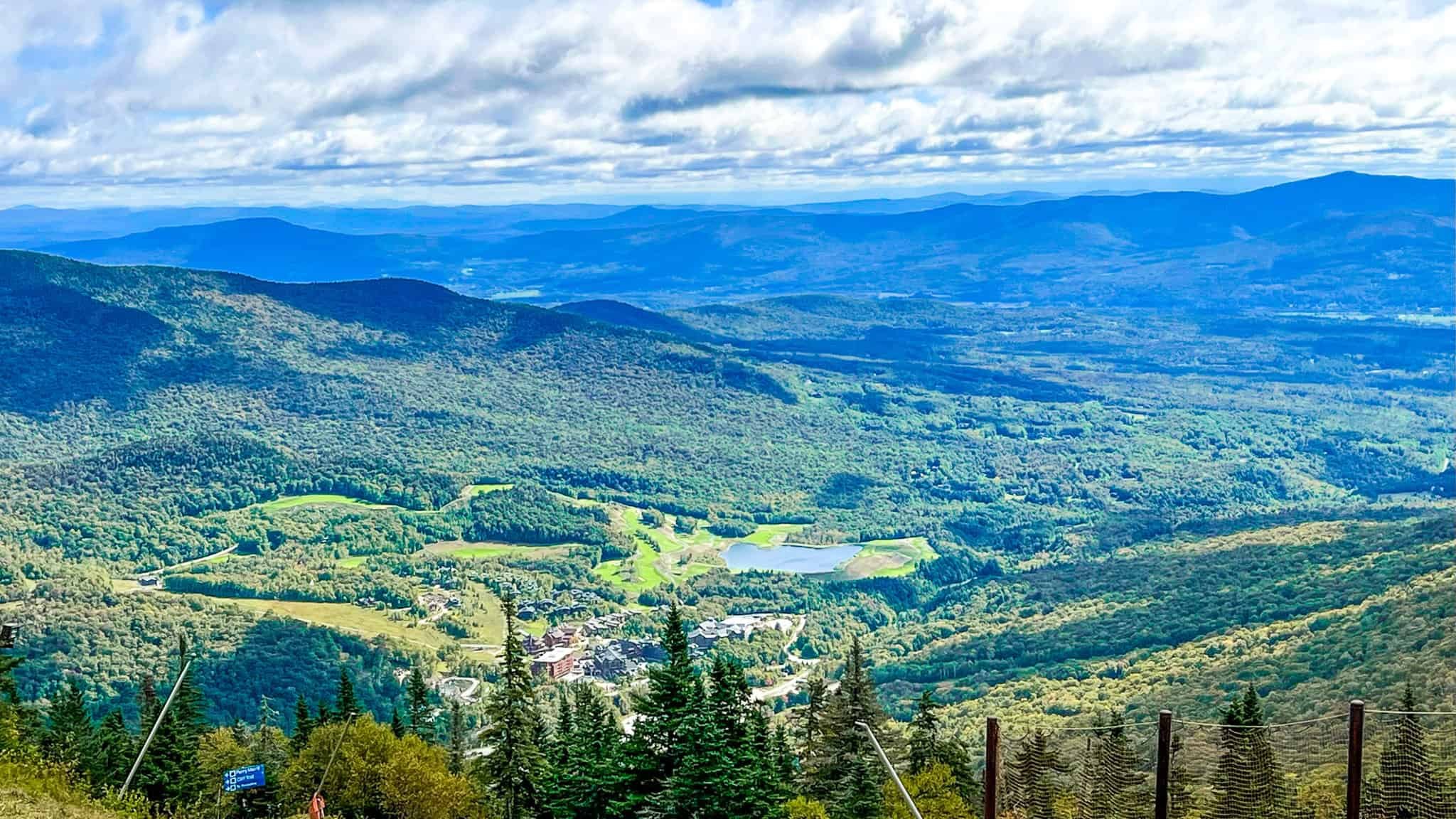 Stowe Village and Mount Mansfield