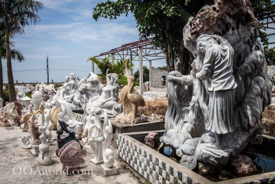 Gia Luan Stone Carving Village - Artisan Workshop