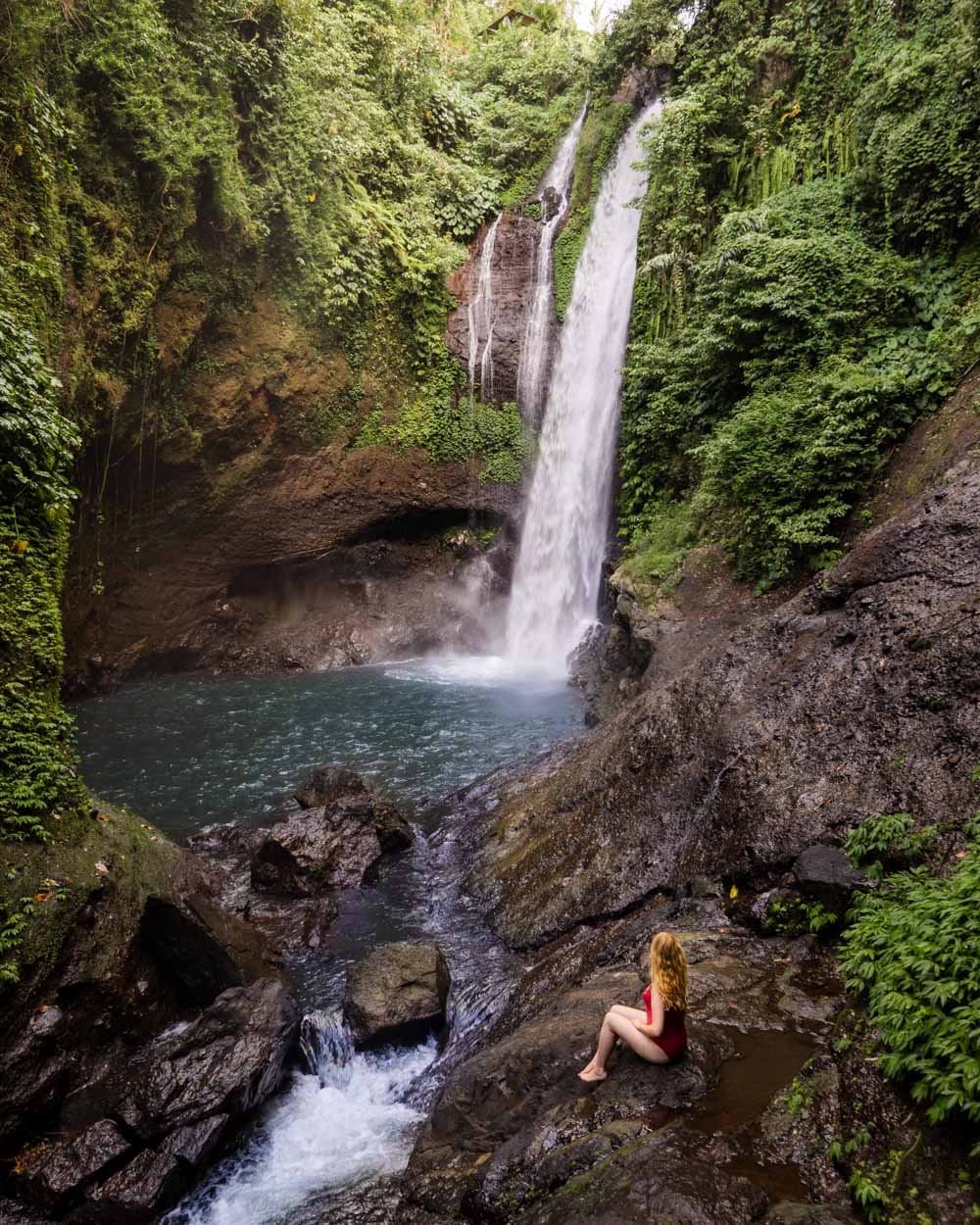 Aling-Aling Waterfall & Cave Trek