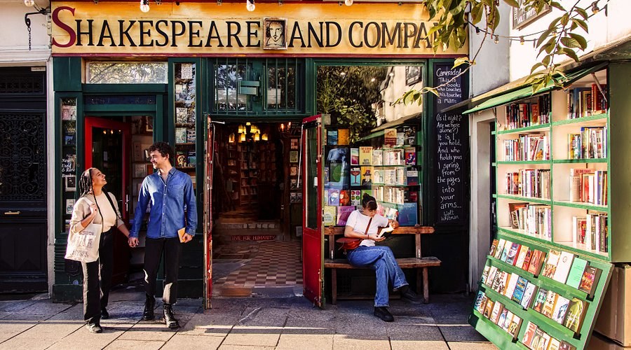 Shakespeare and Company's Antiquarian Room