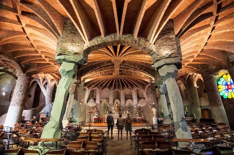 Colònia Güell Church (Santa Coloma de Cervelló)