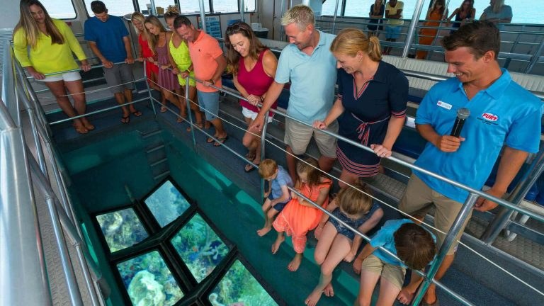 Glass-bottom boat tours - Coral Reef Park Co.