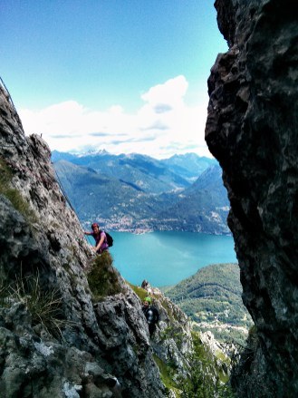 Menaggio's Via Ferrata Via Tre Laghi (3-Lake Ridge Trail)
