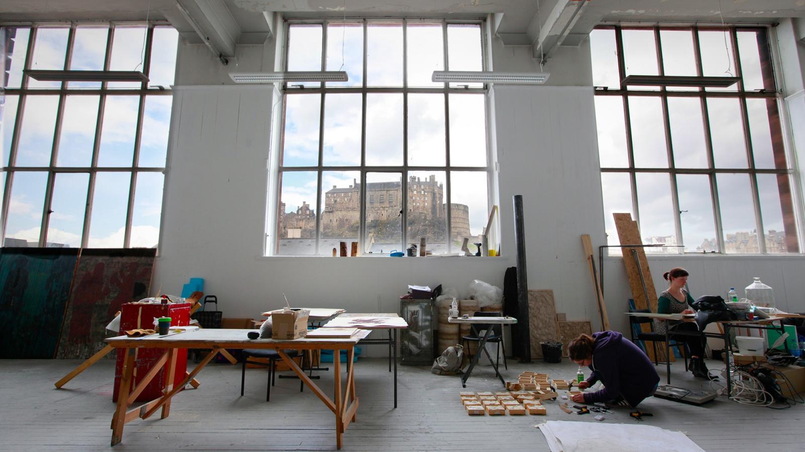Edinburgh College of Art: Contemporary Art Studios Open Days