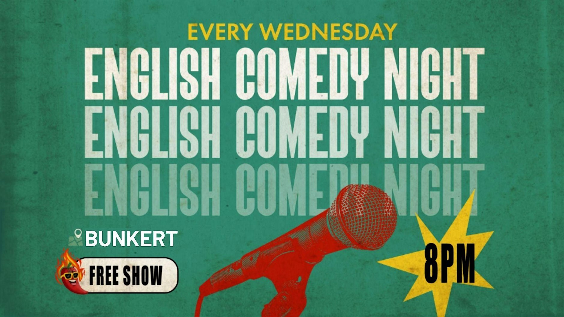 Standup Comedy Night at Stand Comedy Club (English Shows)