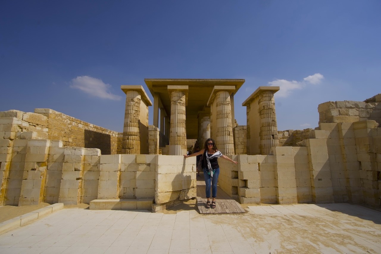 Saqqara Pyramid Complex with Resident Archaeologist Guide