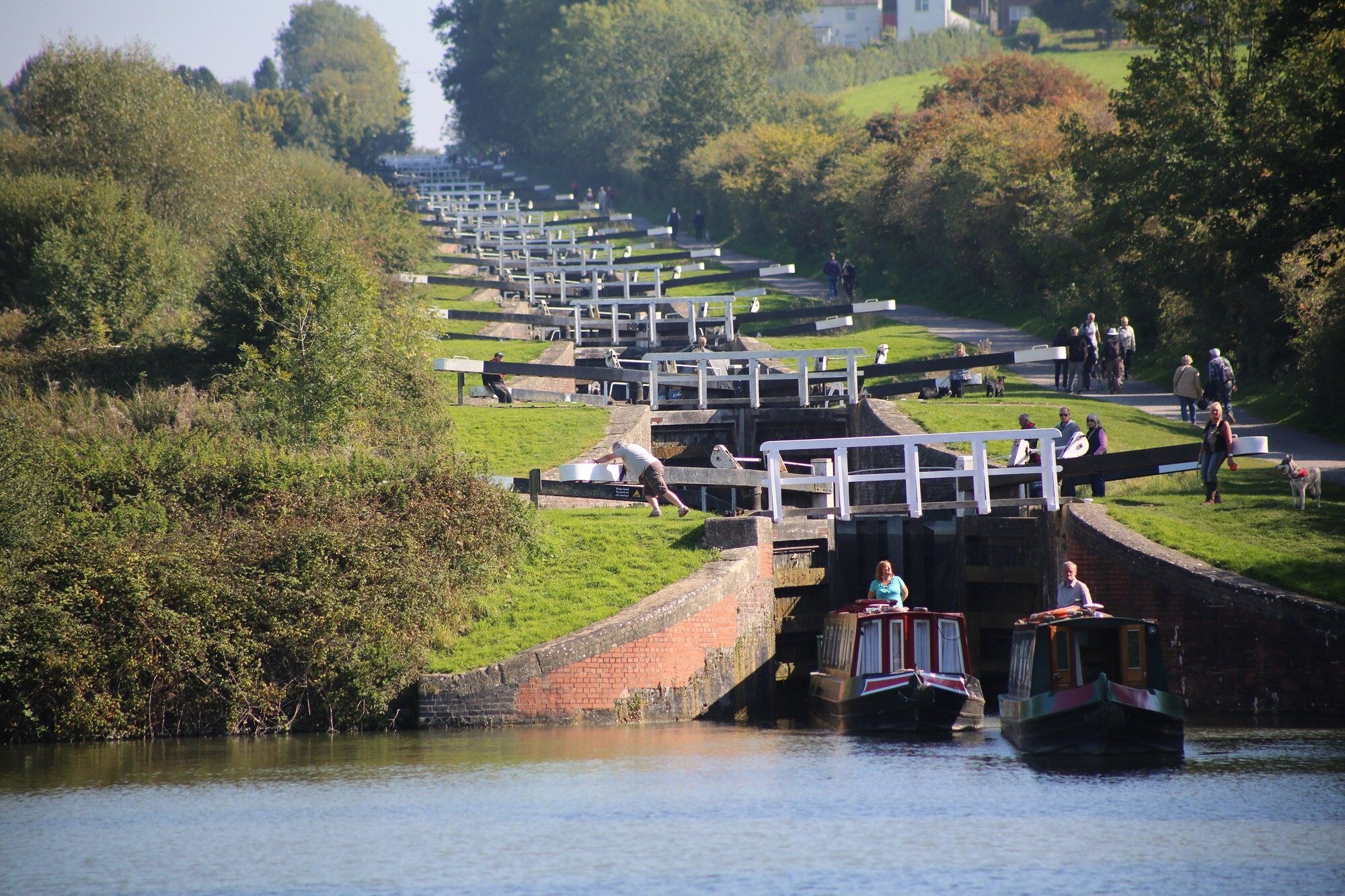 Kennet & Avon Canal: Narrowboat Hire & Caen Hill Locks