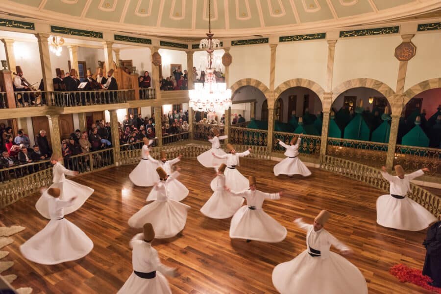 Whirling Dervish Ceremony at Galata Mevlevihanesi