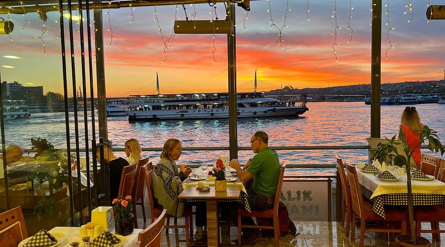 Galata Bridge Fish Market & Restaurants