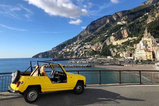 Amalfi Coast by Private Vintage Convertible with Driver