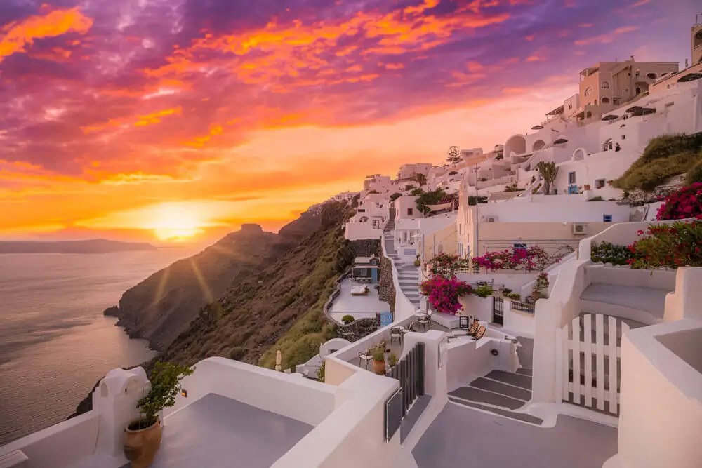 Santorini Caldera: Private Sunset Wine & Villages Tour