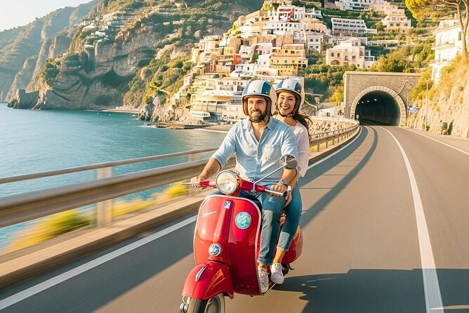 Amalfi Coast by Private Vintage Vespa Sidecar