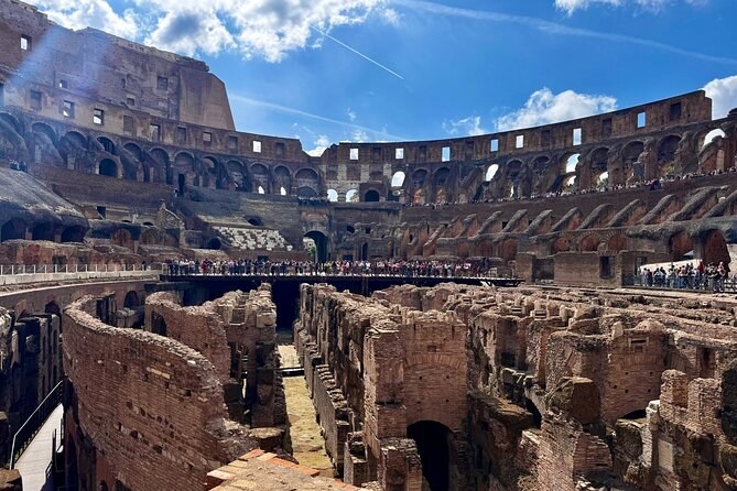Private Guided Walk of the Colosseum's Underground & Arena Floor
