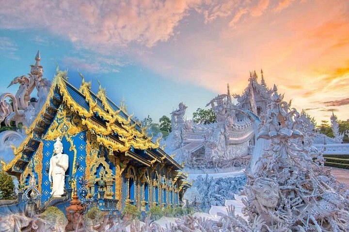 White Temple & Blue Temple: Art and Culture Immersion