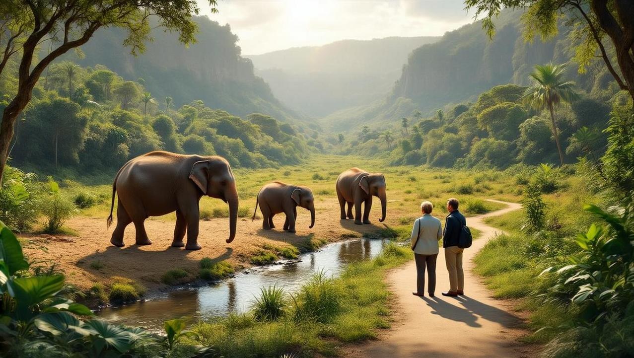 Private Elephant Sanctuary Ethical Encounter