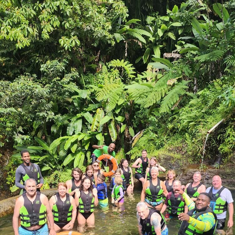 Titou Gorge, Trafalgar Falls & Champagne Reef Private Tour