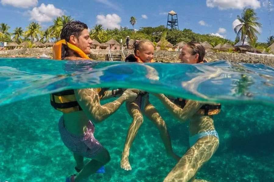 Paradise Beach Club: Sail, Snorkel & Cenote Combo
