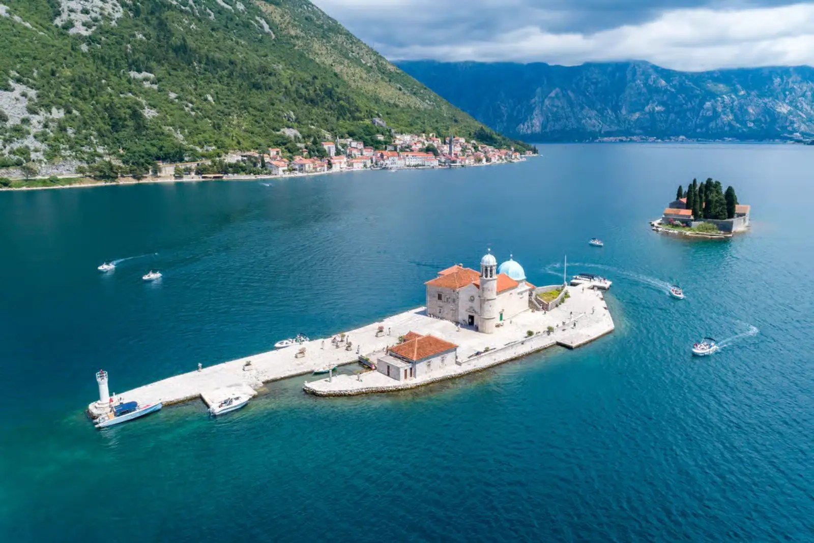 Private Boat to Our Lady of the Rocks & Perast at Golden Hour