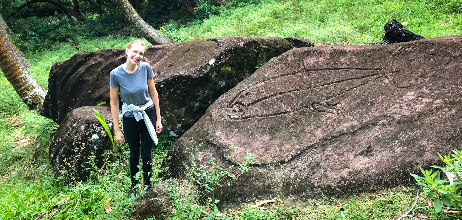 Archaeological Sites of Fatu Hiva: Paepae and Petroglyphs Walk