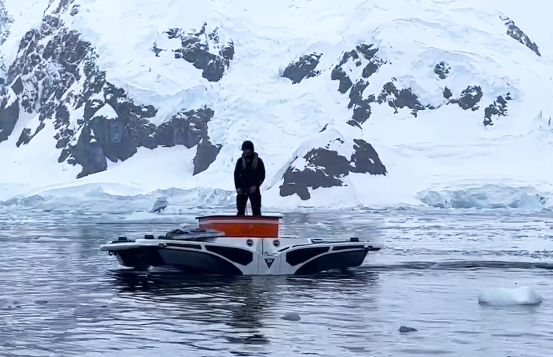 Private Submersible Dive Beneath the Ice