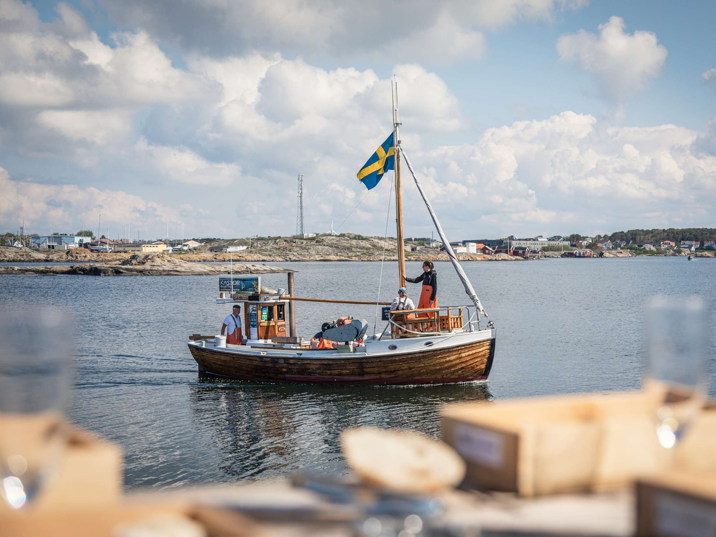 Southern Archipelago by Traditional Wooden Boat