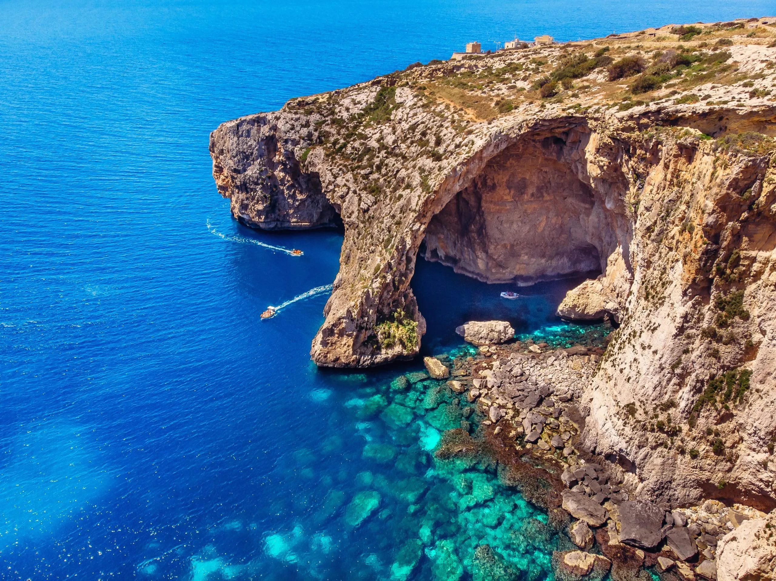 Blue Grotto Sea-Cave Boat Trip