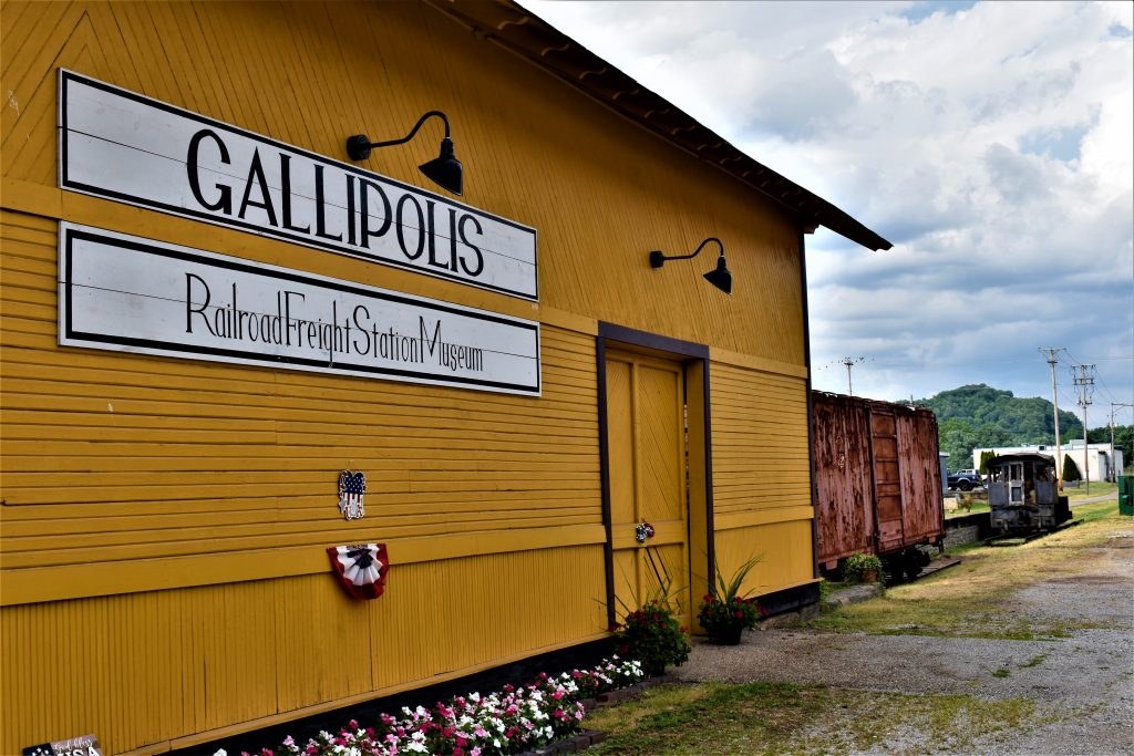 Gallipolis Railroad Freight Station Museum: Rail History Up Close