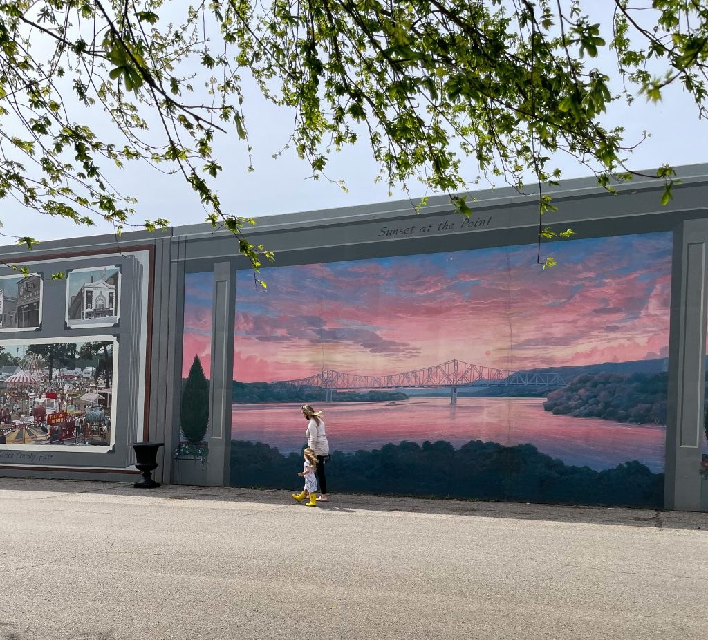 Floodwall Murals Walking Tour with a Local Historian