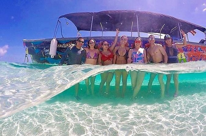Snorkel the Natural Pool & Sunken Wreck off Aroma