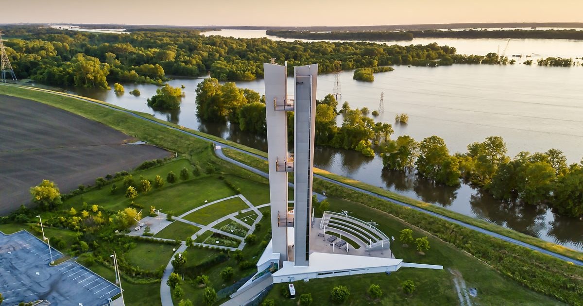 Confluence Tower & Lewis and Clark State Historic Site