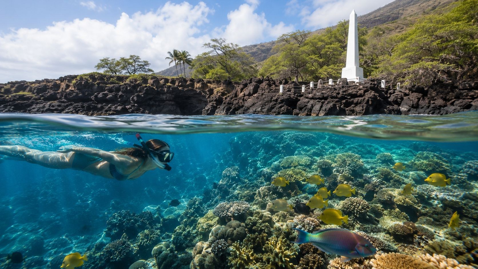 Snorkel the Reefs Off Low Bay with a Local Fisherman