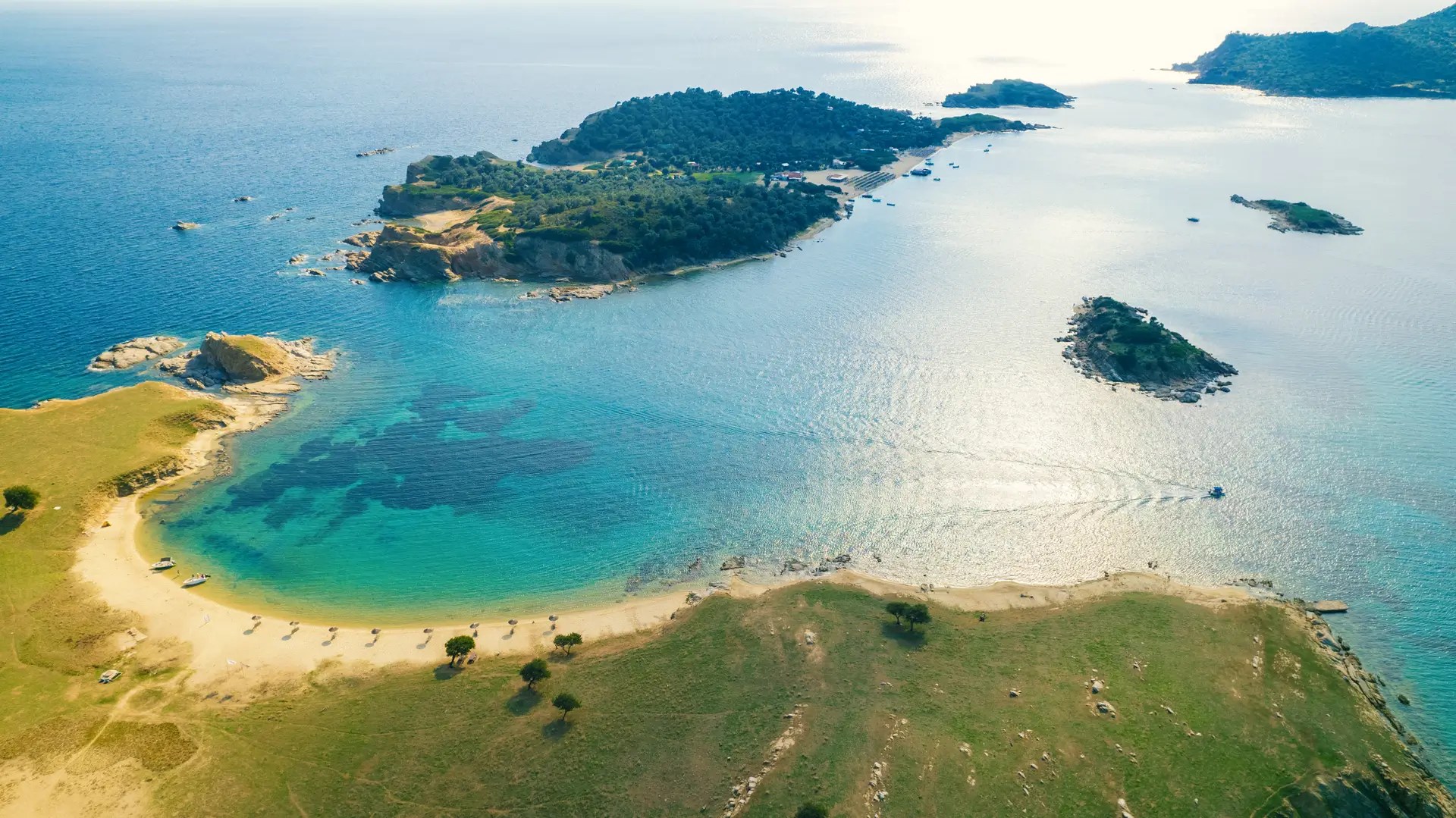 Ammouliani Island & Drenia Islets: Private Boat Escape