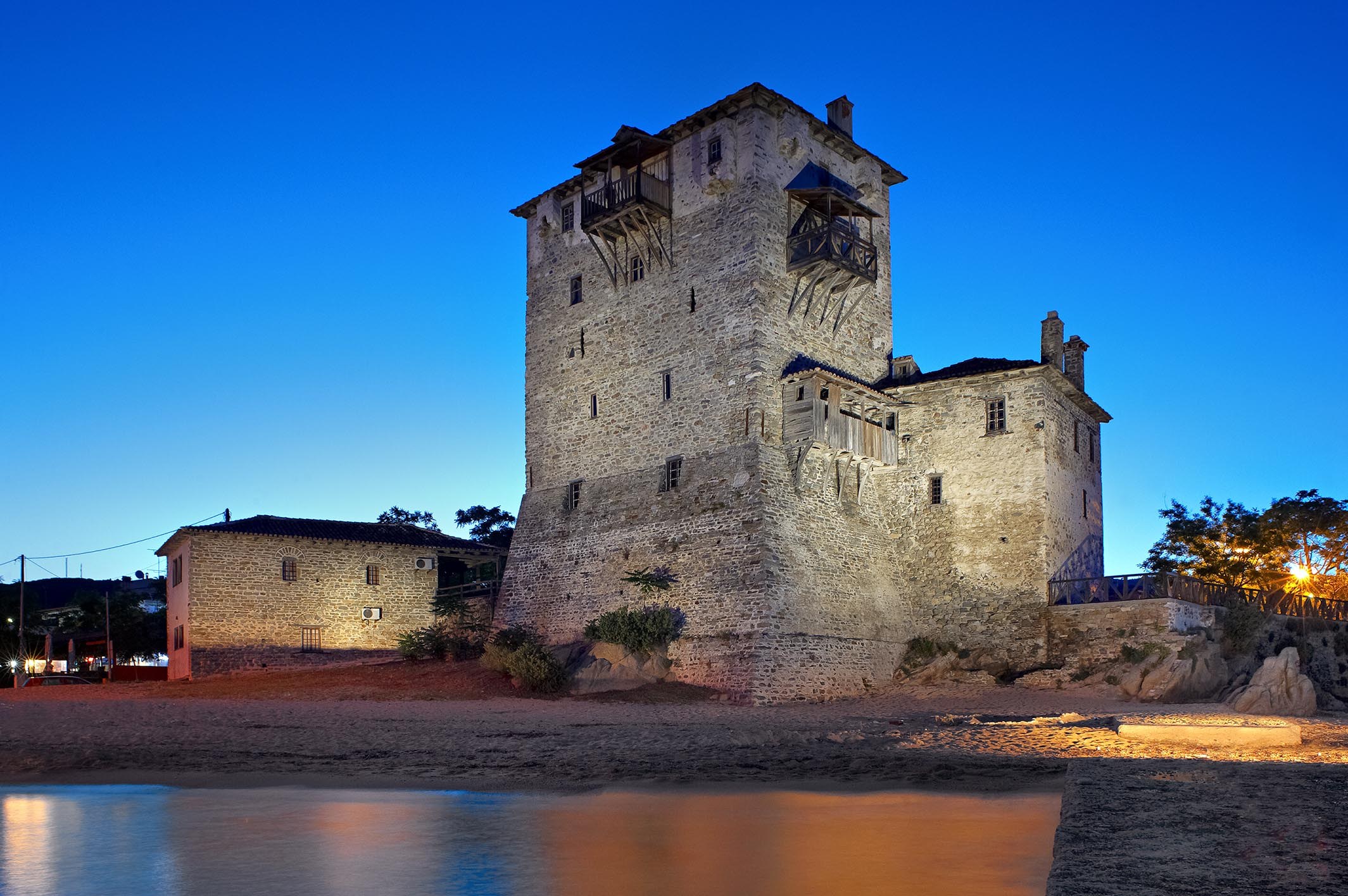 Prosphorion Tower & Ouranoupoli Old Town Walk
