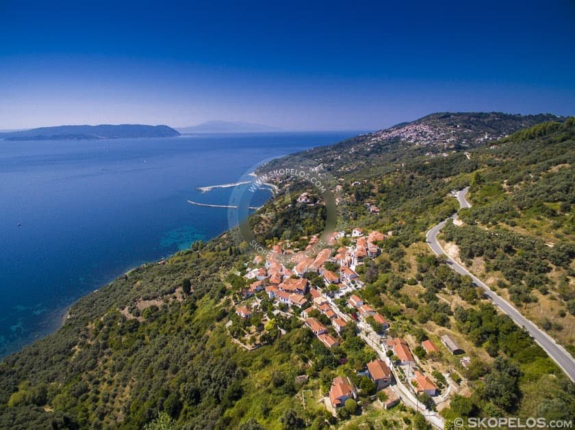 Skopelos Town (Chora) Walking Route at Golden Hour